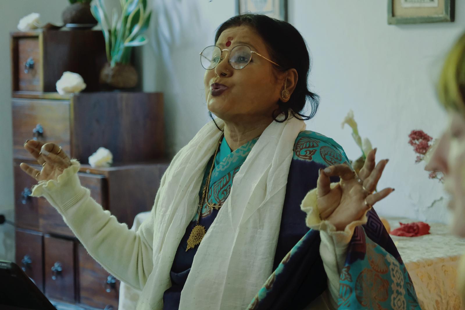 Lakshmi Santra performing